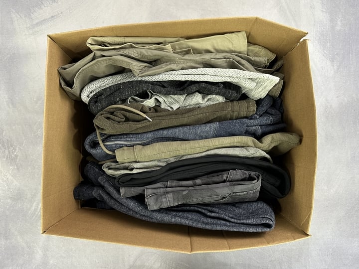 Various Men's Clothing Next, Primark, F&F, M&S 12x Units - Sizes 38W ,XL, XXL 2XL (VAT ONLY PAYABLE ON BUYERS PREMIUM