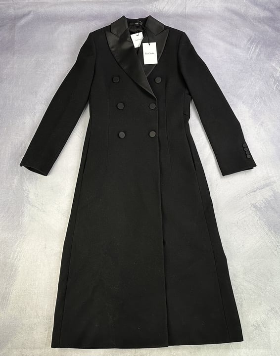 Paul Smith Women's Coat. Size: 42, Made From: 100% Wool. Rrp: £965