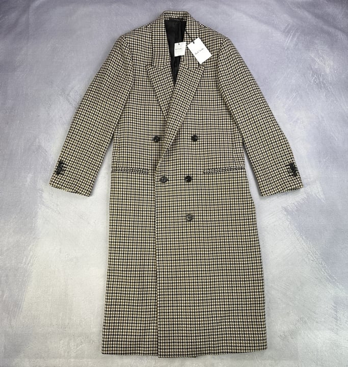 Paul Smith Women's Coat. Size: 42, Made From: 100% Fleece Wool/Virgin Wool. Rrp: £1115