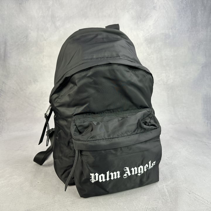 Palm Angels Nylon Backpack - 29x41x14cm(Approx) (VAT ONLY PAYABLE ON BUYERS PREMIUM)