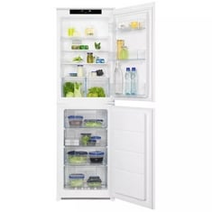 ZANUSSI INTEGRATED TALL 50/50 FRIDGE FREEZER IN WHITE - MODEL NO. ZNNN18FS5 - RRP £829