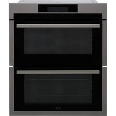 AEG 6000 SURROUND COOK BUILT UNDER DOUBLE OVEN - MODEL NO. DUE731110M - RRP £1000