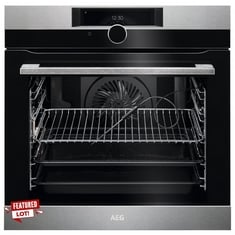 AEG 8000 ASSISTED COOKING SELF CLEAN BUILT IN SINGLE OVEN - MODEL NO. BPK948330M - RRP £1024