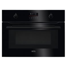 AEG 8000 COMBI QUICK BUILT IN ELECTRIC SINGLE OVEN - MODEL NO. KMK565060B - RRP £770