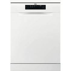 AEG 6000 SATELLITE CLEAN FULL SIZE DISHWASHER IN WHITE - MODEL NO. FFB53937ZW - RRP £600