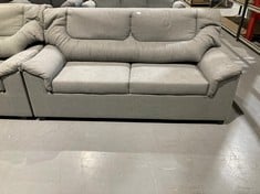 THREE SEATER SOFA GREY COLOUR .