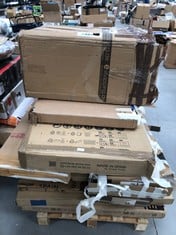 PALLET OF FURNITURE OF VARIOUS MODELS AND SIZES INCLUDING GALA CAMBRIA LIFT-UP COFFEE TABLE (MAY BE BROKEN OR INCOMPLETE).