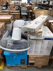 PALLET WITH QUANTITY OF MISCELLANEOUS ITEMS INCLUDING BROTHER DCP-1510E PRINTER (MAY BE BROKEN OR INCOMPLETE).