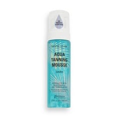 40 X MAKEUP REVOLUTION BEAUTY, AQUA TANNING MOUSSE, QUICK DRYING FAKE TAN FORMULA, DARK, 200 ML.