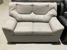 TWO SEATER SOFA GREY COLOUR .