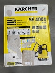 KARCHER SE 4001 PLUS .