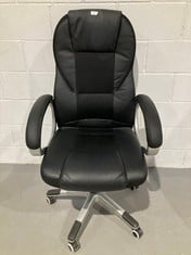 SONGMICS OFFICE CHAIR BLACK COLOUR (DIRTY).