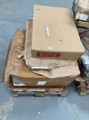 PALLET OF FURNITURE OF VARIOUS MODELS AND SIZES (MAY BE BROKEN OR INCOMPLETE).