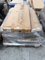 PALLET OF FURNITURE OF VARIOUS MODELS AND SIZES INCLUDING 3 DOOR SHOE RACK LC SERIES (MAY BE BROKEN OR INCOMPLETE).