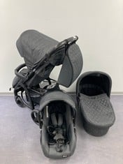 BABY CHAIR KIKKA BOO MODEL MADRID DARK GREY COLOUR INCLUDING MAXI COSI .