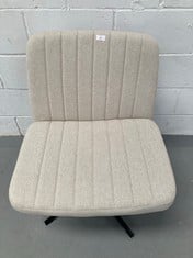 BEIGE HOME CHAIR.