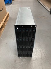 HARD DISK TOWER WITH 24 DISK SLOTS.