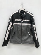 JACKET IETS FRANS COLOUR BLACK, WHITE AND GREY SIZE M (TOTAL P.V.P 115€) - LOCATION 10A.