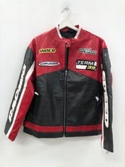 JACKET IETS FRANS COLOUR BLACK AND RED SIZE S (TOTAL P.V.P 115€) - LOCATION 10A.