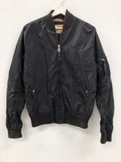 FINE JACKET ALPHA INDUSTRIES BLACK COLOUR SIZE S (TOTAL P.V.P 129€) - LOCATION 11A.