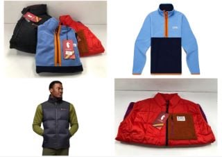 3 X COTOPAXI GARMENTS VARIOUS MODELS AND SIZES INCLUDING BLUE JERSEY SIZE L (TOTAL P.V.P 474€) - LOCATION 15A.