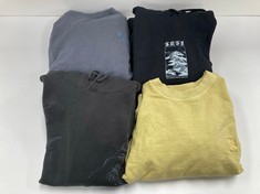 4 X PREMIUM DESIGN SWEATSHIRTS VARIOUS SIZES AND MODELS (TOTAL P.V.P. 308€) - LOCATION 35A.