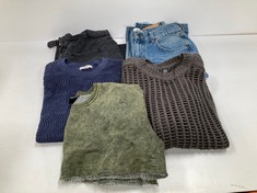 5 X BDG GARMENTS VARIOUS MODELS AND SIZES INCLUDING DENIM SHORTS SIZE L (TOTAL P.V.P 272€) - LOCATION 28A.