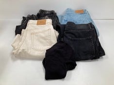 5 X BDG GARMENTS VARIOUS MODELS AND SIZES INCLUDING LIGHT JEANS SIZE L (TOTAL P.V.P 300€) - LOCATION 28A.