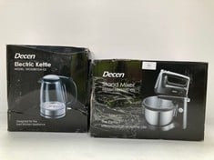 2 X DECEN KITCHEN ITEMS INCLUDING KETTLE AND MIXER - LOCATION 25A.