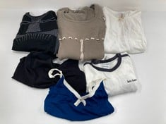 6 X GARMENTS VARIOUS BRANDS AND SIZES INCLUDING BLACK TOP BRAND IETS FRANS SIZE M (TOTAL P.V.P 244€) - LOCATION 34B.