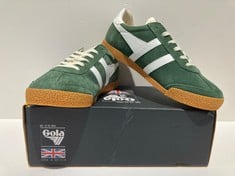 SNEAKERS GOLA MODEL COB538 GREEN AND WHITE COLOUR SIZE 41 (TOTAL P.V.P 99€) - LOCATION 33A.