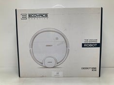 ROBOT HOOVER BRAND ECOVACS MODEL DEEBOT DN5G COLOUR WHITE - LOCATION 24B.