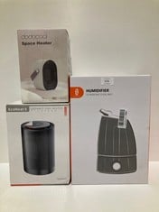 3 X HOUSEHOLD ITEMS INCLUDING CERAMIC FAM HEATER - LOCATION 29C.