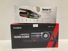 2 X HANDHELD HOOVER INCLUDING AN AUDEW MODEL H-107 - LOCATION 29C.