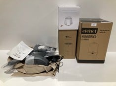 4 X HOUSEHOLD ITEMS INCLUDING ELEHOT HUMIDIFIER - LOCATION 33C.