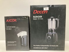 2 X AICOK HOUSEHOLD ITEMS INCLUDING POPCORN MAKER - LOCATION 41C.