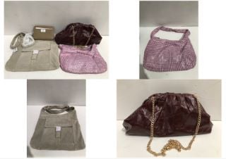 4 X DESIGNER BAGS VARIOUS MODELS (TOTAL P.V.P 250€) - LOCATION 42C.