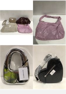 3 X DESIGNER BAGS VARIOUS MODELS (TOTAL P.V.P 120€) - LOCATION 42C.