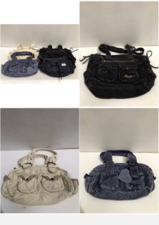 4 X BDG DESIGNER BAGS VARIOUS MODELS (TOTAL P.V.P 163€) - LOCATION 42C.