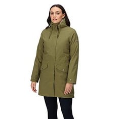 REGATTA WOMEN'S BRENTLEY 3 IN 1 WATERPROOF AND BREATHABLE JACKET BRENTLEY - HOODED PUFFER COAT - MADE FROM RECYCLED FABRIC - LOCATION 34C.