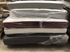 5 X VARIETY OF MATTRESSES OF DIFFERENT MODELS AND SIZES INCLUDING MATNATURE MATTRESSES OF UNSPECIFIED SIZES (MAY BE DIRTY OR BROKEN).