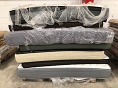 7 X VARIETY OF MATTRESSES OF DIFFERENT MODELS AND SIZES INCLUDING BROWN 15 ZR27 MATTRESS 135 X 190 (MAY BE BROKEN OR DIRTY).