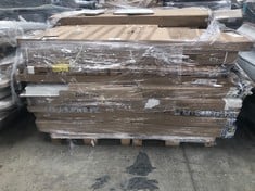 PALLET OF ASSORTED FURNITURE INCLUDING 3C FORES WALK-IN WARDROBE (MAY BE BROKEN OR INCOMPLETE).