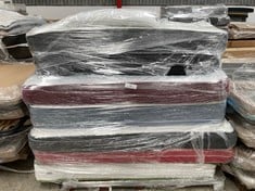 7 X MATTRESSES OF VARIOUS MODELS AND SIZES INCLUDING 090X190CM (MAY BE BROKEN OR DIRTY).