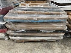 PALLET VARIETY OF BEDSTEADS AND UPHOLSTERED BASES INCLUDING MODEL VALLE 090X190CM (MAY BE BROKEN OR INCOMPLETE).