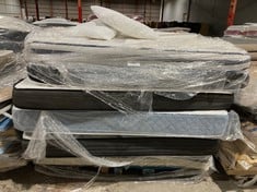 7 X MATTRESSES OF VARIOUS MODELS AND SIZES INCLUDING 150X190CM (MAY BE BROKEN OR DIRTY).