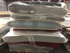 8 X VARIETY OF MATTRESSES OF DIFFERENT SIZES AND MODELS INCLUDING VR LAX 18 MATTRESS 135 X 190 (MAY BE BROKEN OR DIRTY).