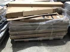 PALLET OF ASSORTED FURNITURE INCLUDING CANAPÉ DRAWER 4 LEGS SIL 30 MM WHITE MEASURES 150 X 190 (MAY BE BROKEN OR INCOMPLETE).