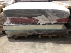 4 X VARIETY OF MATTRESSES OF DIFFERENT SIZES AND MODELS INCLUDING 135 X 190 MATTRESS (MAY BE DIRTY OR BROKEN).