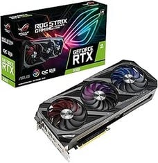 ROG STRIX GAMING GRAPHICS CARD NVIDIA GEFORCE RTX 3080 - 12GB. RRP 1107.27€.